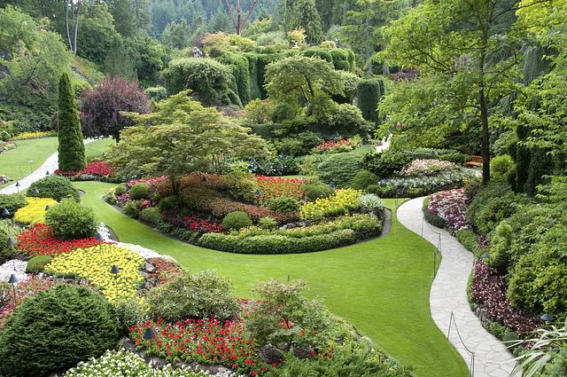 Pictured: Butchart Gardens